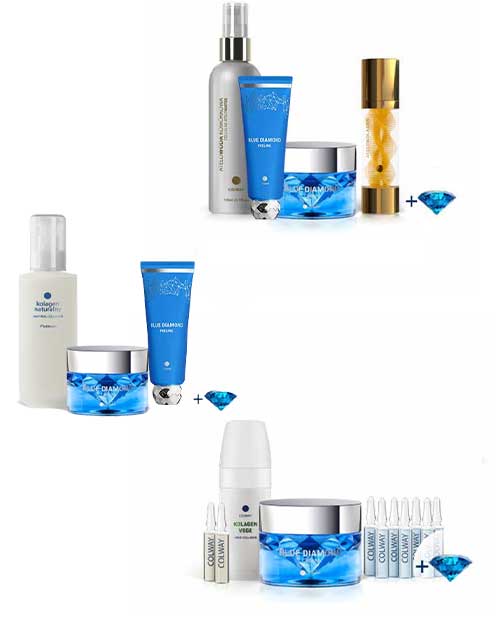 Blue Diamond Skin Care Sets